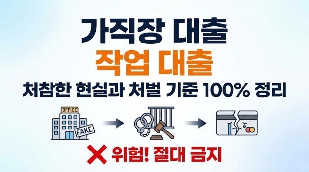 가직장 대출 처참한 현실과 처벌 기준 100% 정리 작업 대출