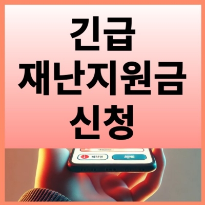 재난지원금 신청