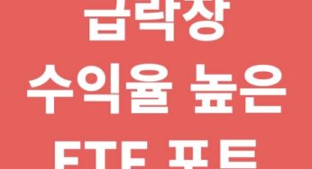 급락장에서 수익을 지켜주는 ETF 포트폴리오 Best 5 구성법