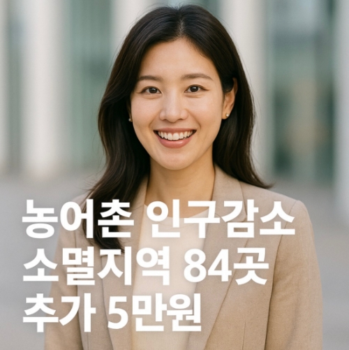 농어촌 인구감소지역 소멸지역 84곳