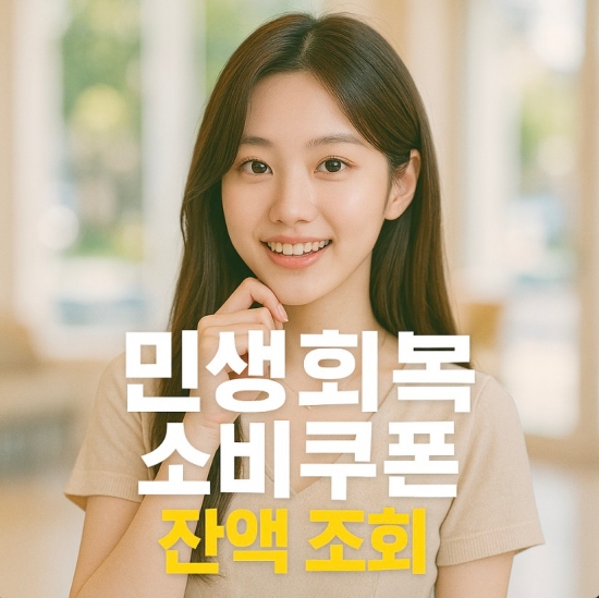 민생회복 소비쿠폰 잔액 조회