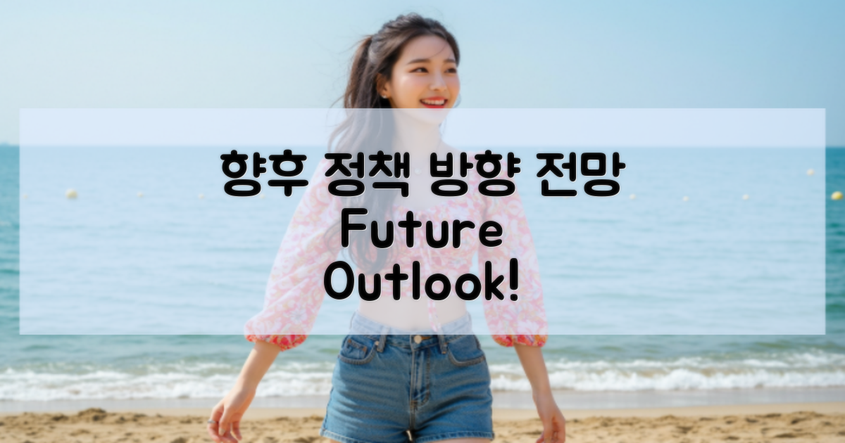 향후 정책 방향 전망