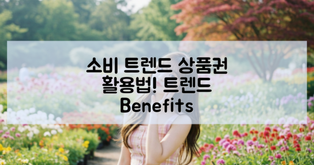 소비 트렌드와 상품권 활용