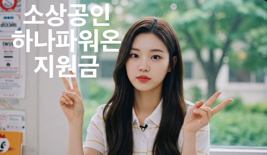 소상공인 하나파워온 지원금