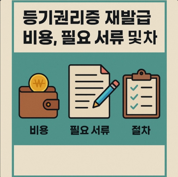 등기권리증 재발급