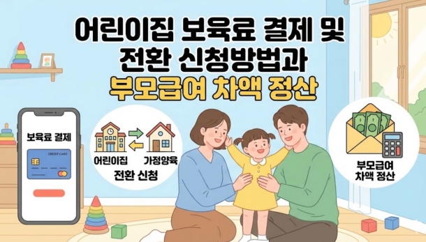 어린이집 보육료 결제