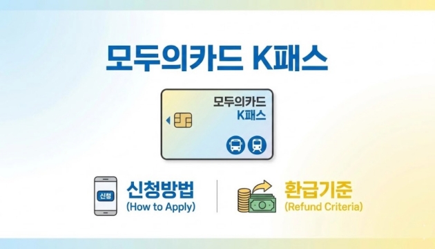모두의카드 K패스 신청방법